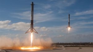 SpaceX FH dual landing.