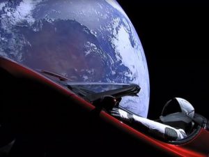 SpaceX Starman, Tesla